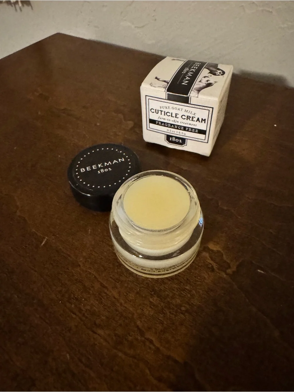 Beekman 1802 White Cuticle Cream - Nourishing Goat Milk Formula - NEW